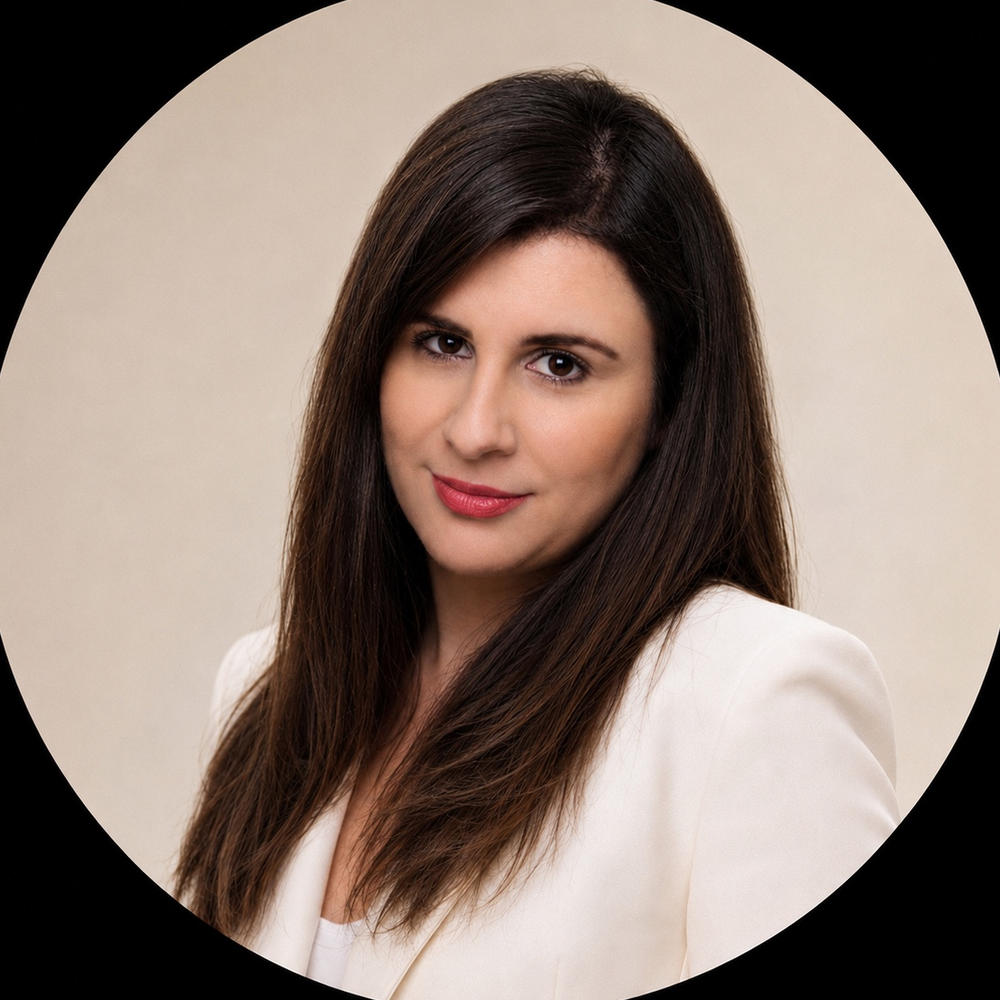 Sarah Patrizia, independent strategic advisor and founder of Rooms of Power